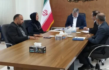 دیدار نایب رییس موسسه خیریه مهر کوثر با استاندار آذربایجان غربی